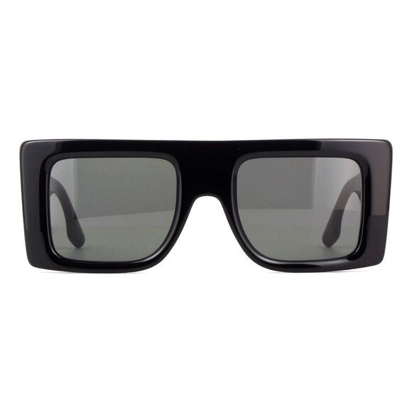 A0802Z New VICTORIA BECKHAM Black Square VB677S 001 Sunglasses Women - Picture 2 of 4